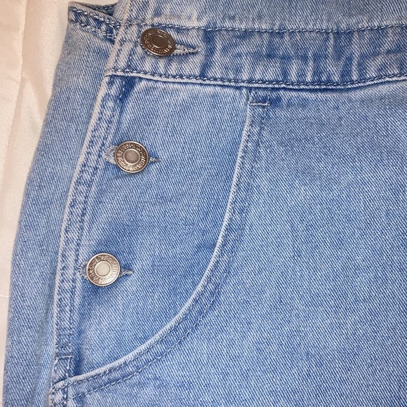 Light Washed Denim Overalls - Picture 5 of 5